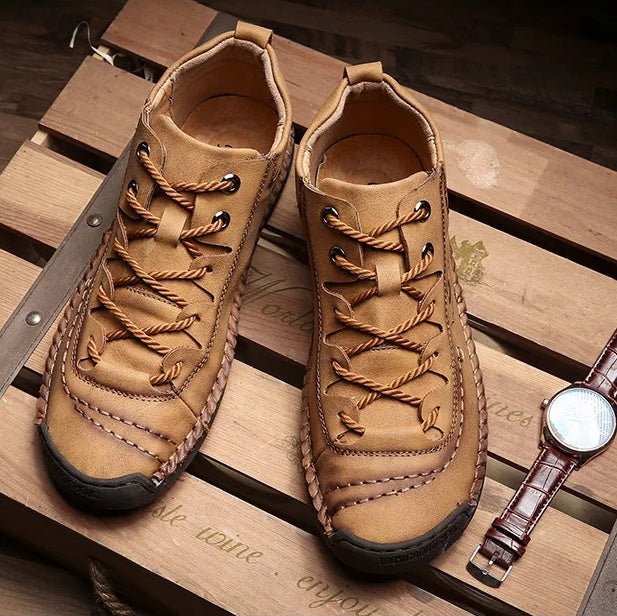 Lace-Up Ankle Shoes For Men