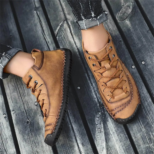 Lace-Up Ankle Shoes For Men